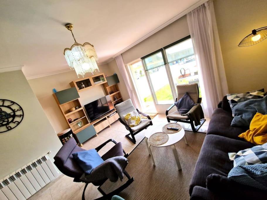 Villa Deluxe Playa Foz Bagian luar foto